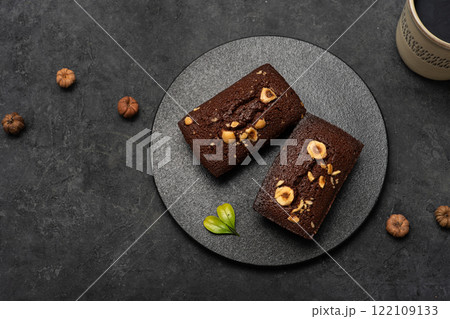 大人なイメージの自家製ショコラブラウニー 大人なイメージの自家製ショコラブラウニー 122109133