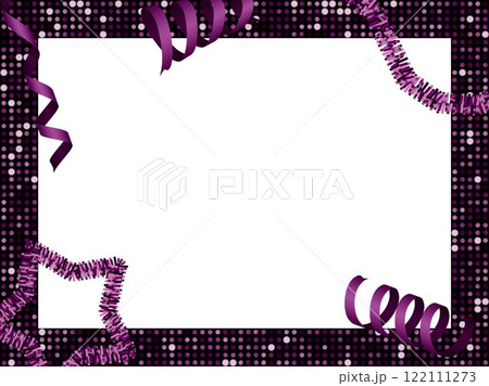 ミラータイルF白、飾り、13紫 122111273