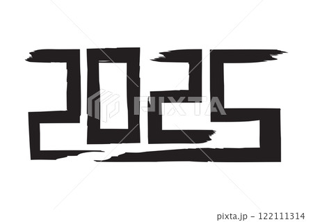 2025 year logo text design 2025 year logo text design 122111314