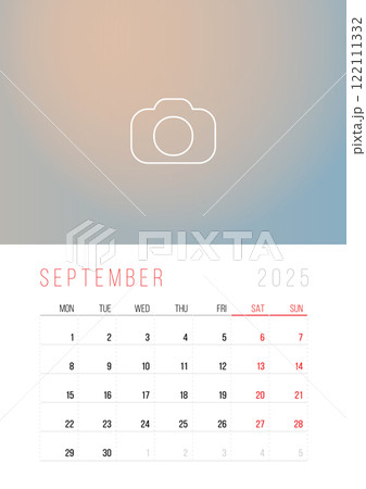 Calendar 2025. Week Starts on Monday 122111332