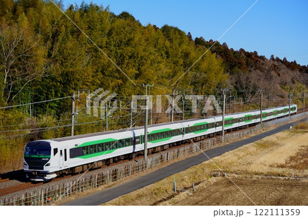 特急開運成田山初詣青梅号、成田から佐倉への回送 特急開運成田山初詣青梅号、成田から佐倉への回送 122111359