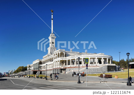 view of the Severny Rechnoy Vokzal in Moscow 122111674