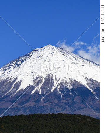 静岡県・富士宮市から見る富士山の絶景(クローズアップ) 静岡県・富士宮市から見る富士山の絶景(クローズアップ) 122112111