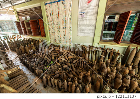 カンボジア　アキ・ラー地雷博物館 122113137