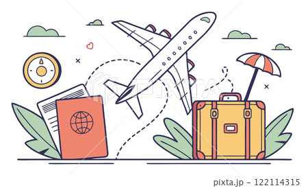 冒険 アドベンチャー 飛行機 122114315