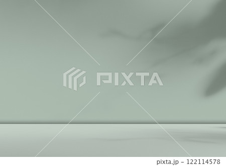 Beige Background Product Green Wall Studio Backdrop Floor Shadow Beige Light Podium Table Room Photography Concrete Bg Platform Empty  Place Kitchen Mockup Cement Scene Autumn Pattern Autumn 3d Loft. 122114578