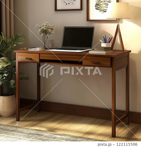 シンプルな仕事部屋 122115506