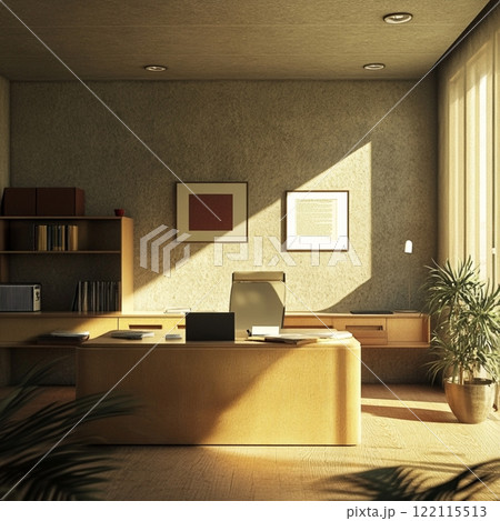 シンプルな仕事部屋 シンプルな仕事部屋 122115513