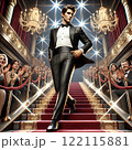 ステージで踊るスター 122115881