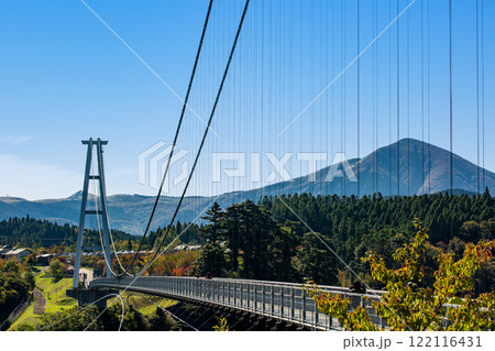 紅葉と九重“夢”大吊橋 紅葉と九重“夢”大吊橋 122116431