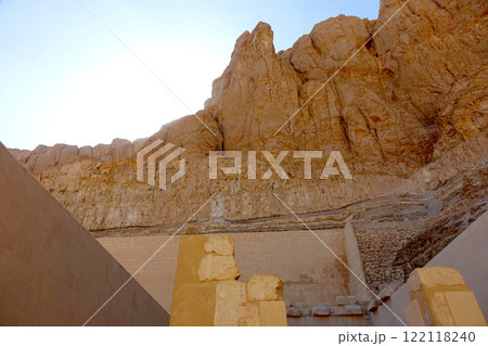 Exploring the Ancient Ruins of the Mortuary Temple of Hatshepsut in Deir El Bahri Egypt 122118240