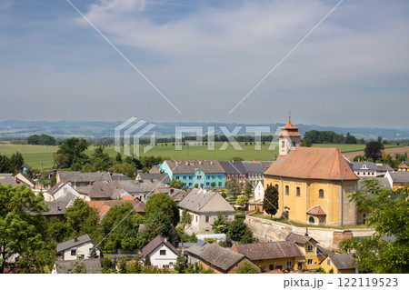 Historical church of Saint Jilji, Usov, Czech republic 122119523