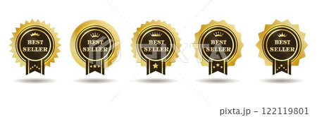 Best seller badges 122119801