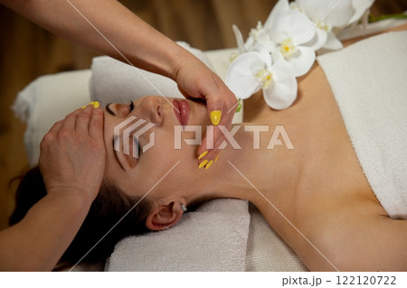 Enjoy a Relaxing Spa Treatment with a rejuvenating Facial Massage and beautiful Florals Enjoy a Relaxing Spa Treatment with a rejuvenating Facial Massage and beautiful Florals 122120722