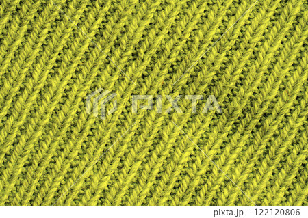 yellow textured fabric made from wool threads yellow textured fabric made from wool threads 122120806