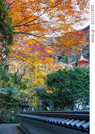 信貴山朝護孫子寺　境内の紅葉 122122885