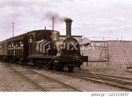 昭和45年　現役時代の加悦鉄道　加悦駅　 京都府 122123037