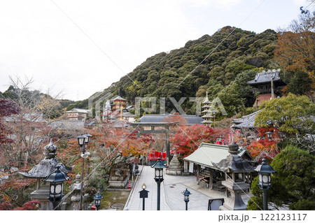 信貴山朝護孫子寺　本堂からの眺め 122123117