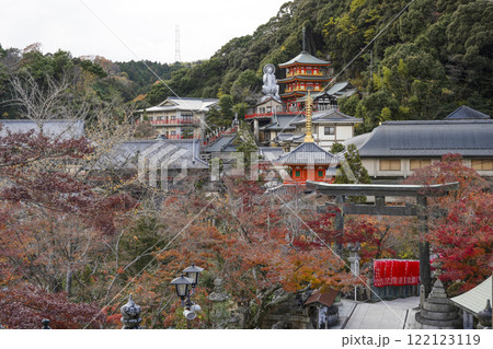信貴山朝護孫子寺 本堂からの眺め 信貴山朝護孫子寺 本堂からの眺め 122123119