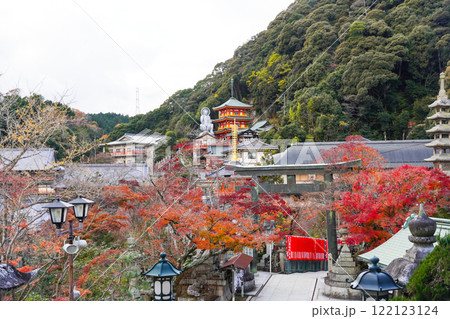 信貴山朝護孫子寺　本堂からの眺め 122123124