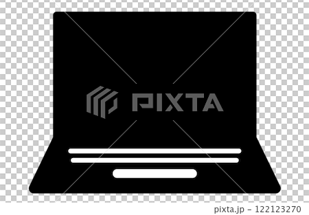 simple laptop icon 122123270