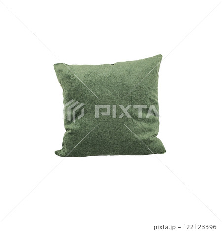 An Elegant Green Velvet Pillow Perfect for Creating Cozy and Inviting Interiors Anywhere 122123396