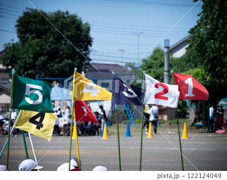 運動会で使う国旗 運動会で使う国旗 122124049
