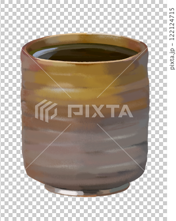 湯呑み(大)お茶入り 湯呑み(大)お茶入り 122124715