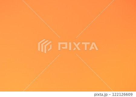 オレンジ色系背景　グラデーション　テクスチャ 122126609