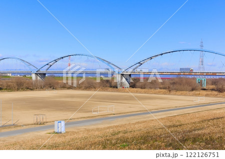 茨城県古河市新三国橋2025年1月 122126751