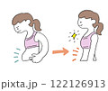 ダイエットに成功した女性 122126913