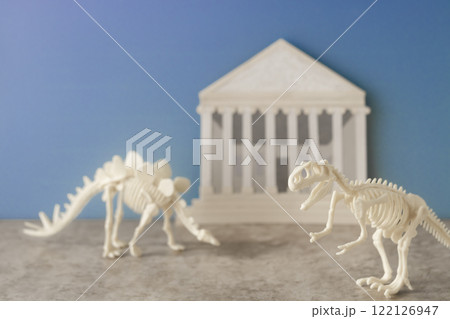 博物館と恐竜化石 博物館と恐竜化石 122126947