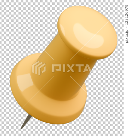 3D背景材質_thumbtack_yellow 122126979