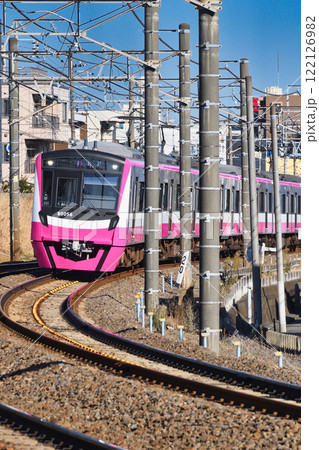 新京成電鉄 先頭車両ロゴなし(2025年1月18日撮影) 新京成電鉄 先頭車両ロゴなし(2025年1月18日撮影) 122126982