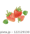 苺イラスト手描き水彩風 122129130