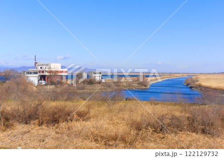 渡良瀬遊水地の風景2025年1月 122129732