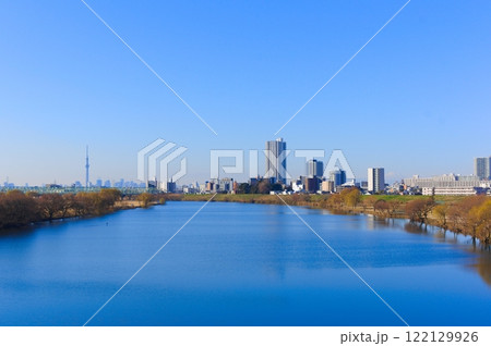 東京都葛飾区金町駅周辺2025年1月 東京都葛飾区金町駅周辺2025年1月 122129926