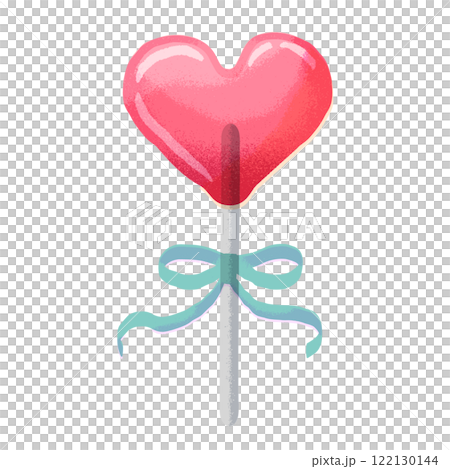 心型糖果手繪插畫素材 122130144
