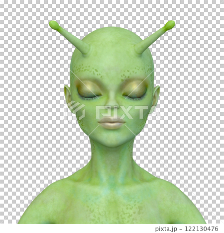 女性外星人臉 女性外星人臉 122130476