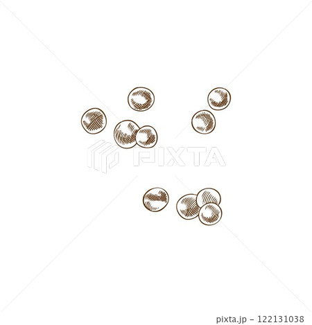 Caviar heap vector engraved hand drawn, sea food healthy natural delicacy sketch, salmon trout, sturgeon beluga fish roe Caviar heap vector engraved hand drawn, sea food healthy natural delicacy sketch, salmon trout, sturgeon beluga fish roe 122131038