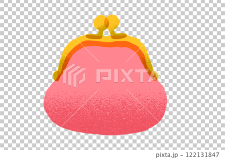Hand-drawn illustration of a purse 122131847