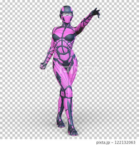 女性サイボーグ 女性サイボーグ 122132063