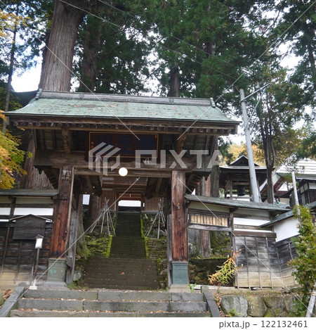 野沢温泉村の湯沢神社 122132461