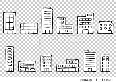 畫筆手繪建築插畫集 畫筆手繪建築插畫集 122133081