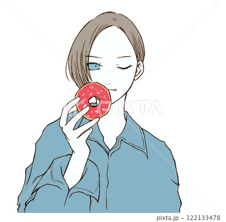 ストロベリードーナツ ストロベリードーナツ 122133478