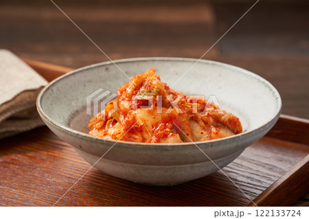 健康的な発酵食品、白菜のキムチ 健康的な発酵食品、白菜のキムチ 122133724