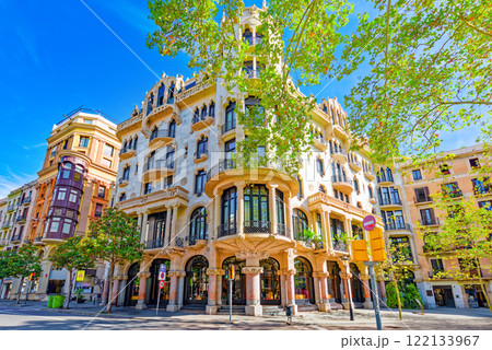 Eixample district of Barcelona. Eixample district of Barcelona. 122133967