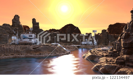 惑星探査基地 惑星探査基地 122134497