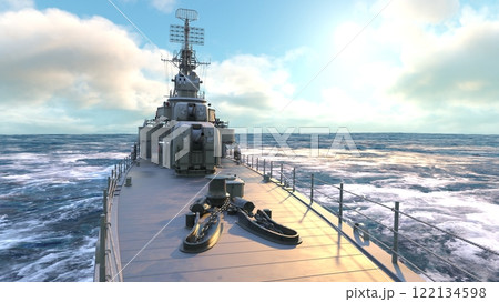 イージス艦 122134598