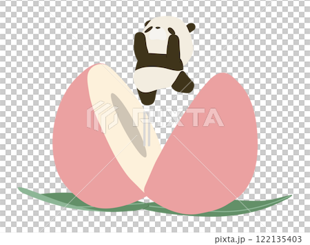 桃子出生的熊貓 桃子出生的熊貓 122135403